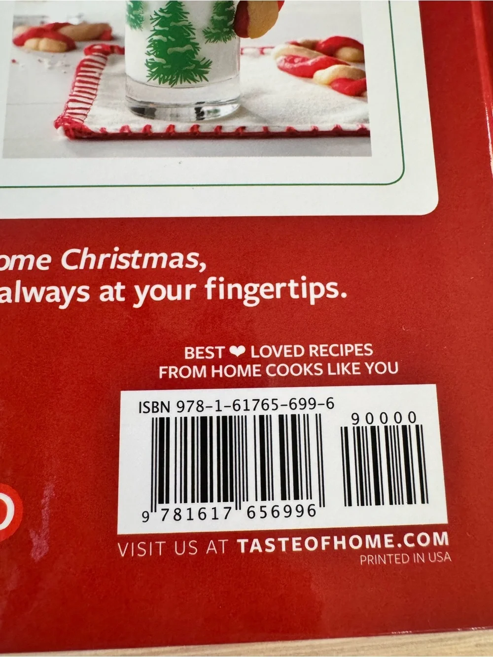 Taste of Home Christmas 2017 Hardback Cookbook